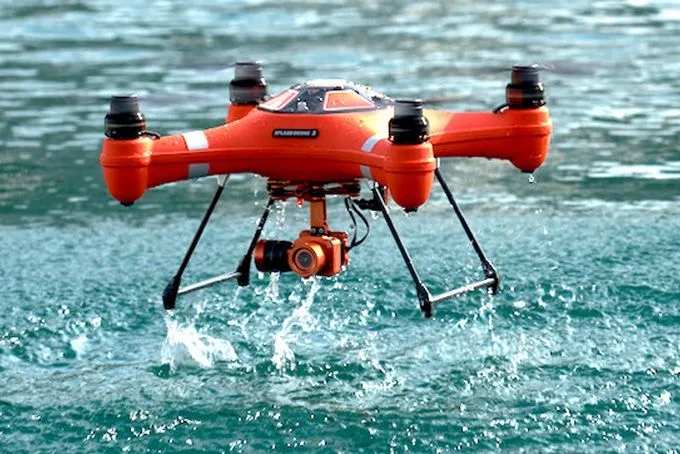 dron de agua